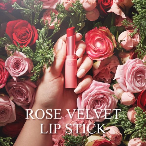 Son thỏi Black Rouge Rose Velvet Lipstick review chi tiết nhất 2019!